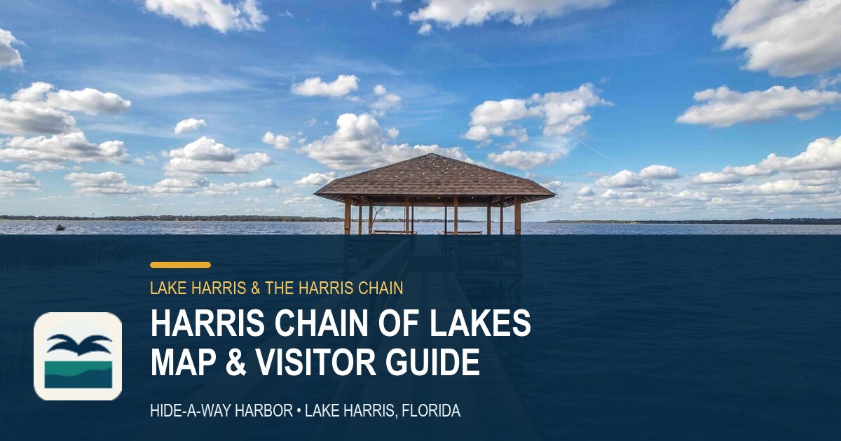 Harris Chain of Lakes Map & Visitor Guide